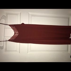 Red night dress